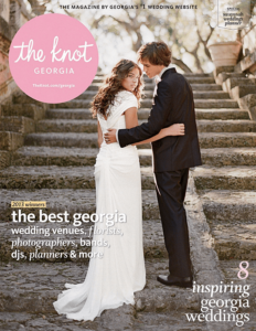 the knot georgia magazine cover